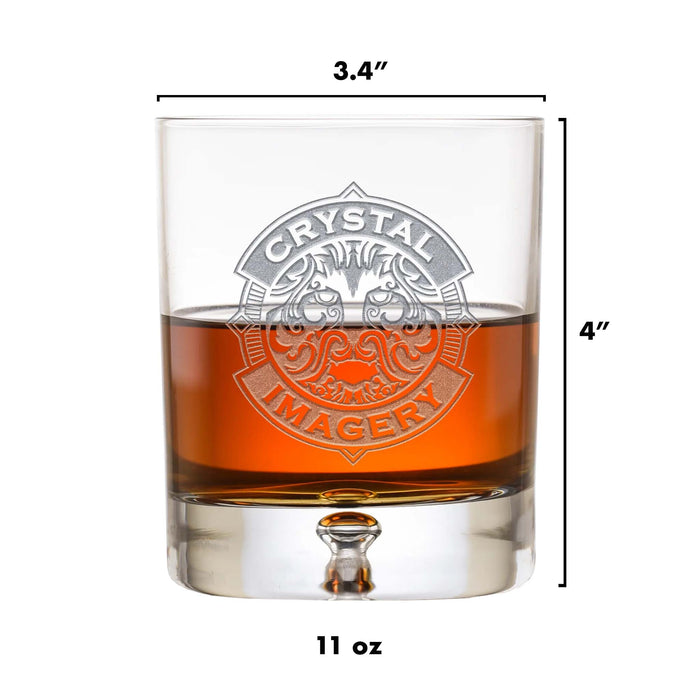 Rocks Glasses, Crystal - Best Man, Groomsmen Gifts