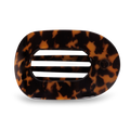 Round Flat Hair Clip | Large | Tortoise