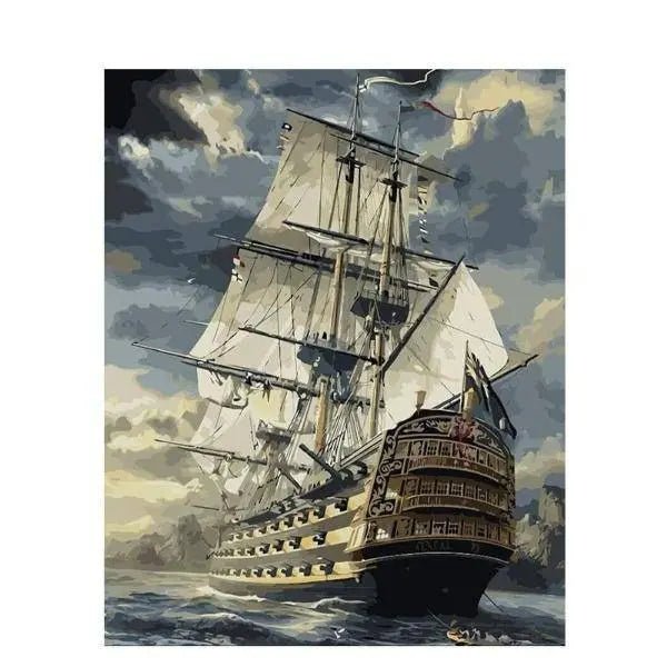 Sailboat Paint By Numbers Kit