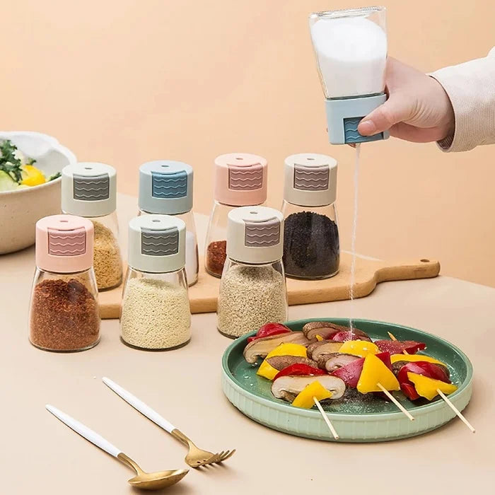 Salt Dispenser Glass Bottle