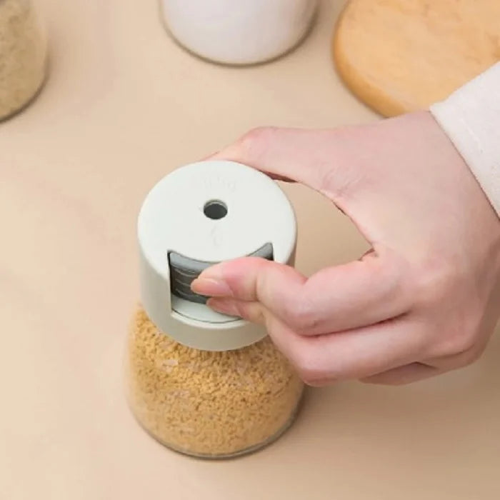 Salt Dispenser Glass Bottle
