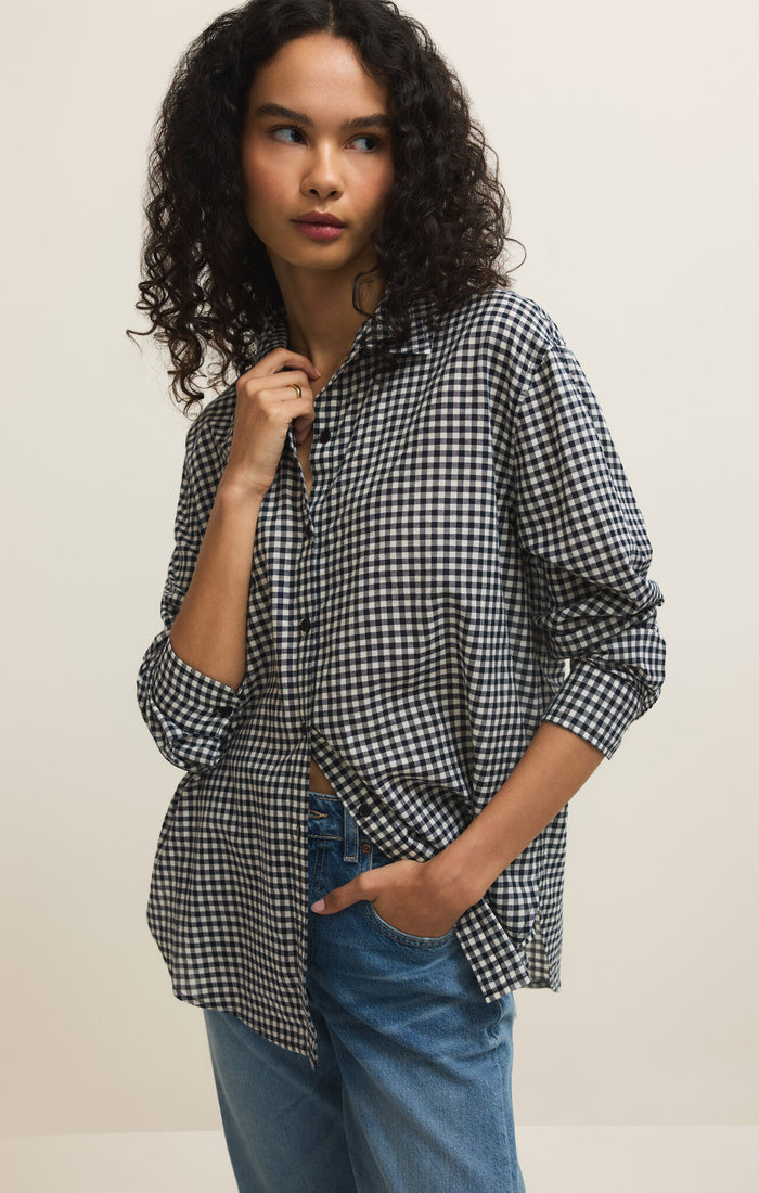 Seaport Button Up Top