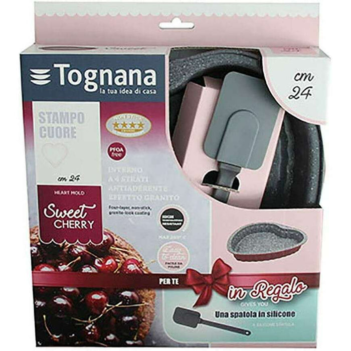 The German Outlet, Tognana, Set cake heart 24 cm with spatula