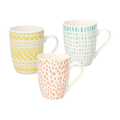 Set of 3 Pieces Iris Agua Mug Coffee & Tea Cups Set of 3 Pieces Iris Agua Mug Set of 3 Pieces Iris Agua Mug Tognana