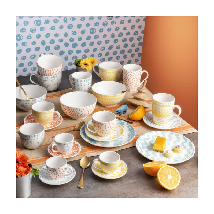 Set of 3 Pieces Iris Agua Mug Coffee & Tea Cups Set of 3 Pieces Iris Agua Mug Set of 3 Pieces Iris Agua Mug Tognana