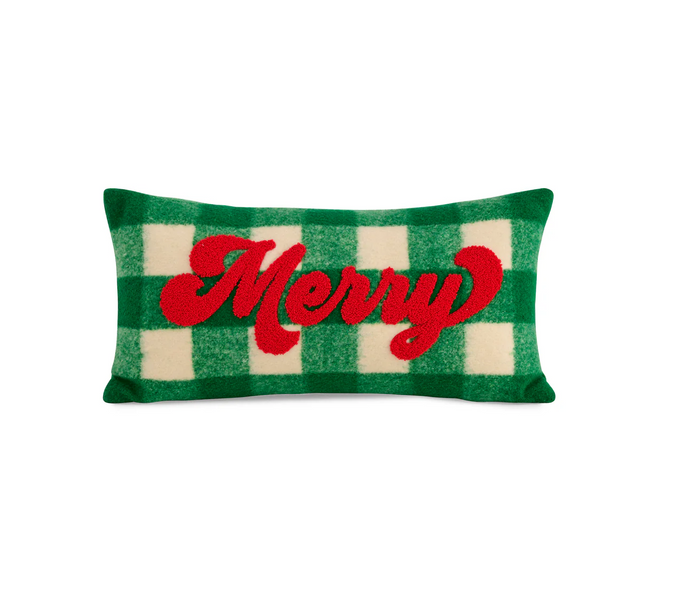 Shiraleah - Pillow - Merry Green Plaid - Findlay Rowe Designs