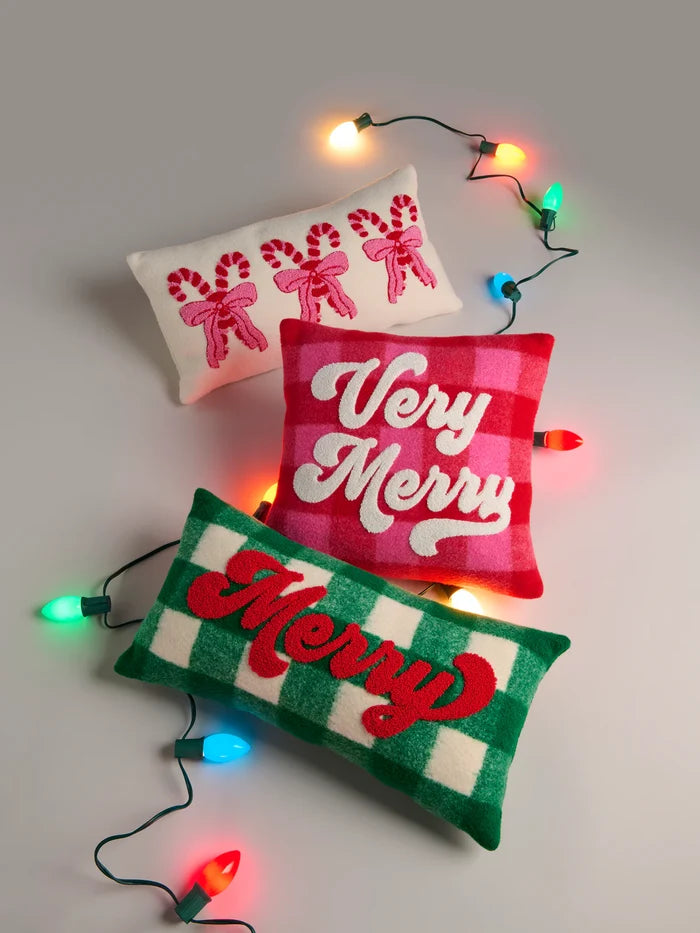 Shiraleah - Pillow - Merry Green Plaid - Findlay Rowe Designs