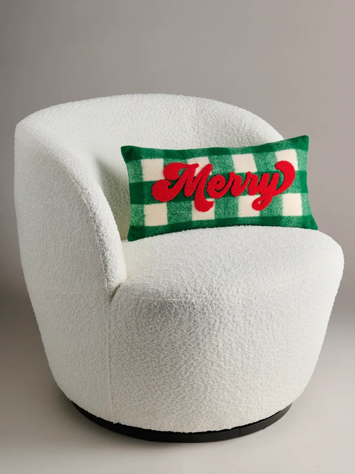 Shiraleah - Pillow - Merry Green Plaid - Findlay Rowe Designs