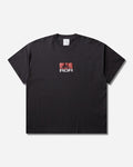 ROA Signal Mountain T-Shirt Washed Black T-Shirts Top YBUW053FA27 BLK0020