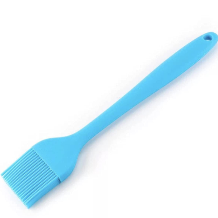Silicone Oil & Ghee Brush – Non-Stick Basting Brush for Cooking, Baking & BBQ (Random color-Pack of 1)
