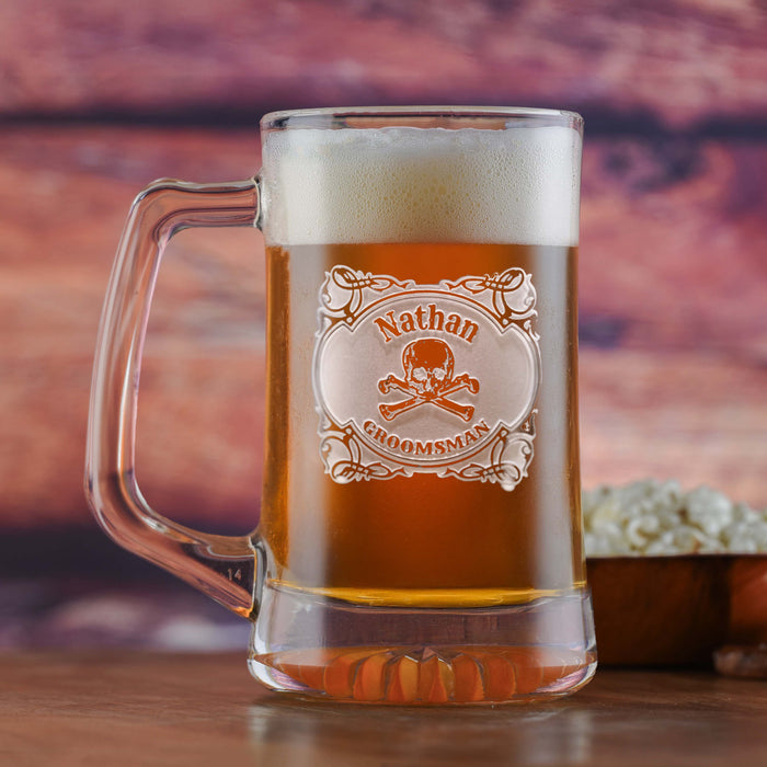 Skull & Bones Groomsman Mug