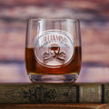 Skull & Bones Stolzle Weinland Crystal Rocks Whiskey Glass