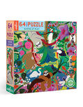 Sloths at Play 64 Piece Puzzle
