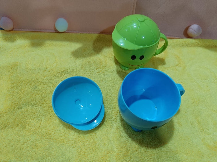 Smiling Face Design Kids Cup - 1 Pc