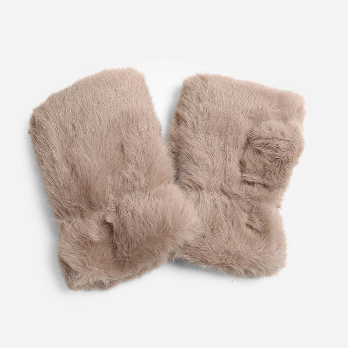 Solid Color Plain Fingerless Glove