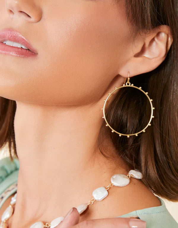 Spartina - Earring - Bobbie Hoops - Findlay Rowe Designs