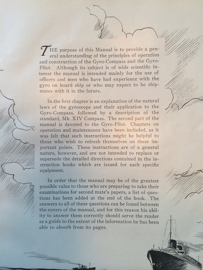 Sperry Marine Gyro-Compass and Gyro-Pilot Manual 1944
