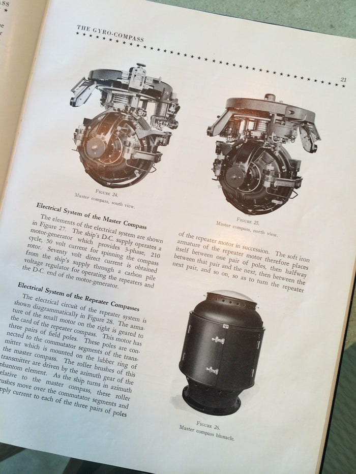 Sperry Marine Gyro-Compass and Gyro-Pilot Manual 1944