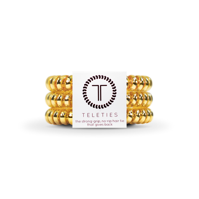 Spiral Hair Coils | Small | Sunset Gold Hair Ties
