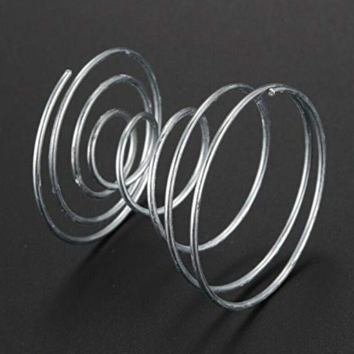 Spring Egg Cup Holders – Stainless Steel Egg Tray Stand for Boiled Eggs, Mini Wire Egg Holder for Home, Kitchen & Restaurant (Pack of 1)