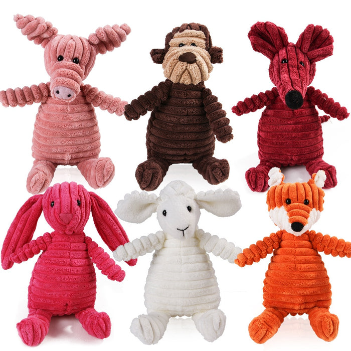 Squeaky Plush Sheep - Dogs and Horses