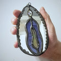 Stained Glass Yoni Suncatcher
