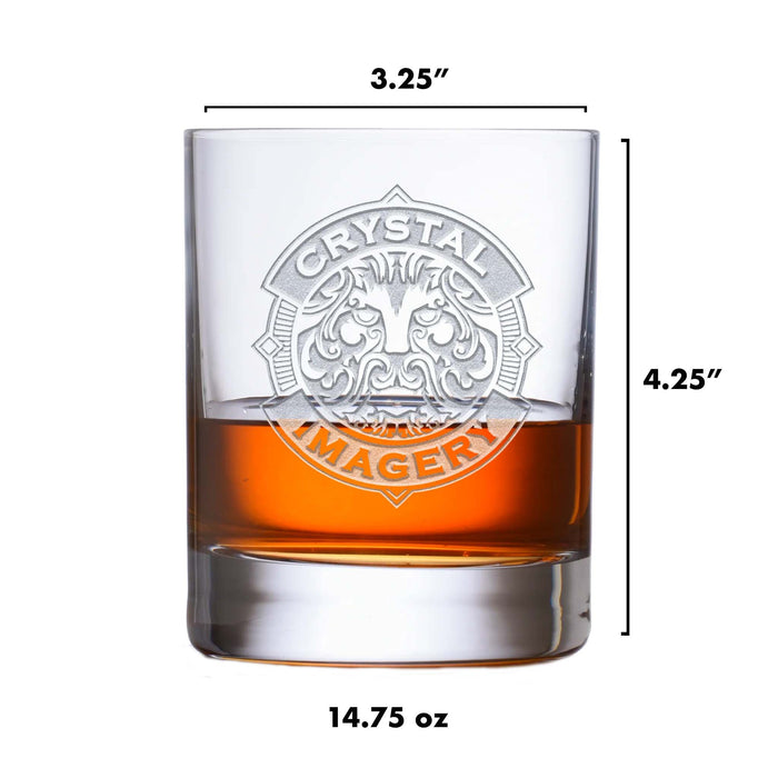 Stolzle Crystal, Rocks, DOF, Whiskey Glass - Best Man, Groomsmen Gifts