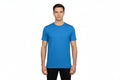 Stretch-t-shirt för herrar i turkos