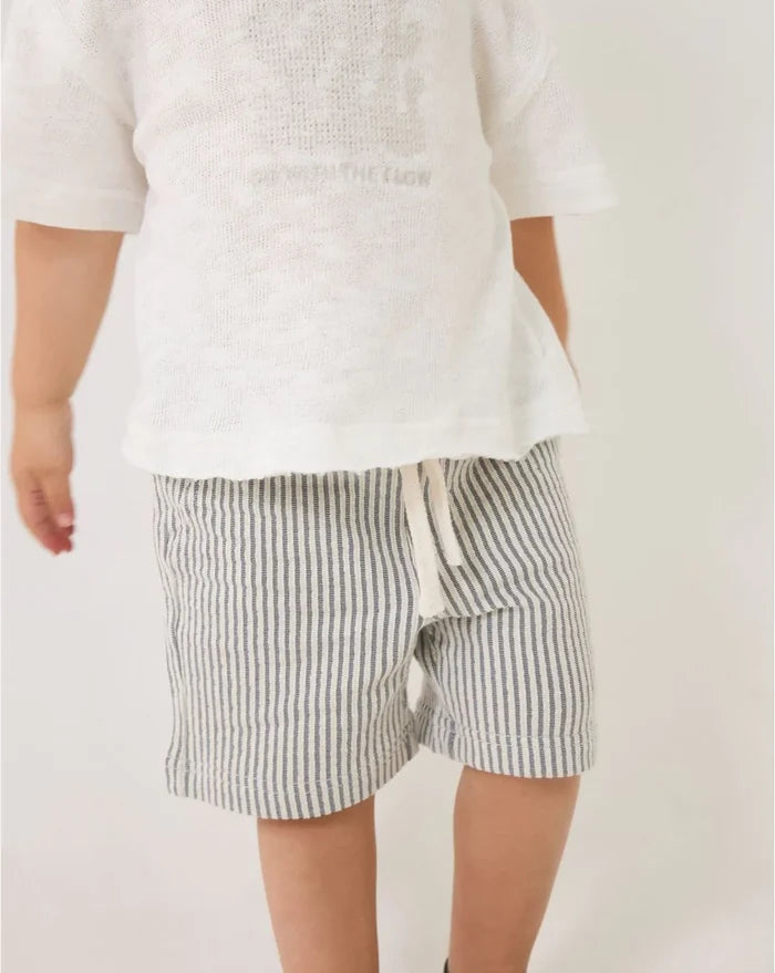 Striped Jogger Shorts WB16