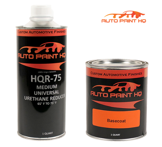 Subaru 35J Regal Blue Basecoat With Reducer Quart (Basecoat Only)