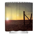 Sunset on the Prairie Shower Curtain