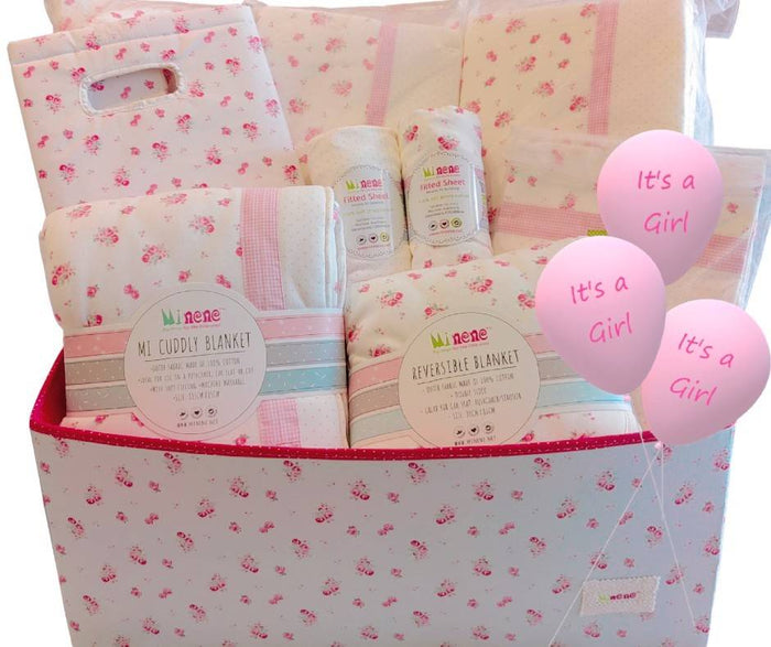 Super Large Cream Floral Gift Box - ON SALE !