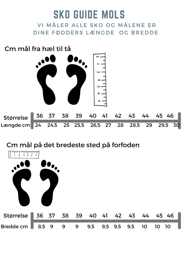 Svart MOLS gummistövel med lågt skaft