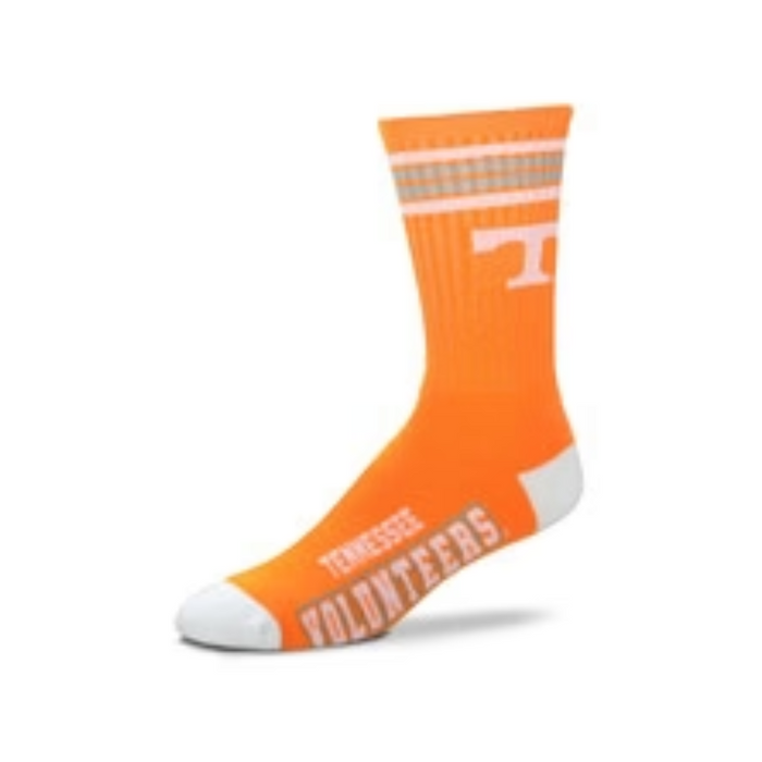 Tennessee Volunteers 4 Stripe Deuce Socks