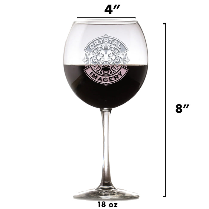 "This Wine Is Awful, Get Me Another Glass" Red Wine Glass