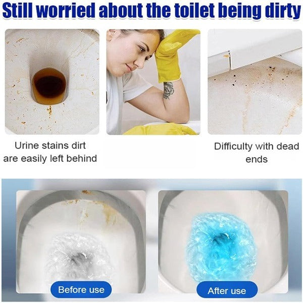 Toilet Bowl Cleaning Stick, Concentrated Descaling Toilet Cleaning Stick, Deep Cleaning Toilet Bowl Cleaner Stick, Long-Lasting Freshness Toilet Cleaner Stick (Pack Of 1)