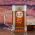 Two Monogram Beer Mug Gift