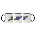 Unique Slug Universe Inside & Handle Colored Mug