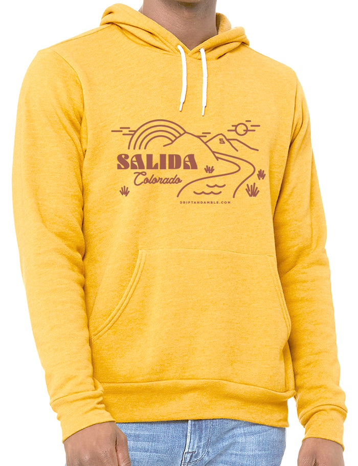 Unisex Salida Desert Pullover Hoodie - Mustard
