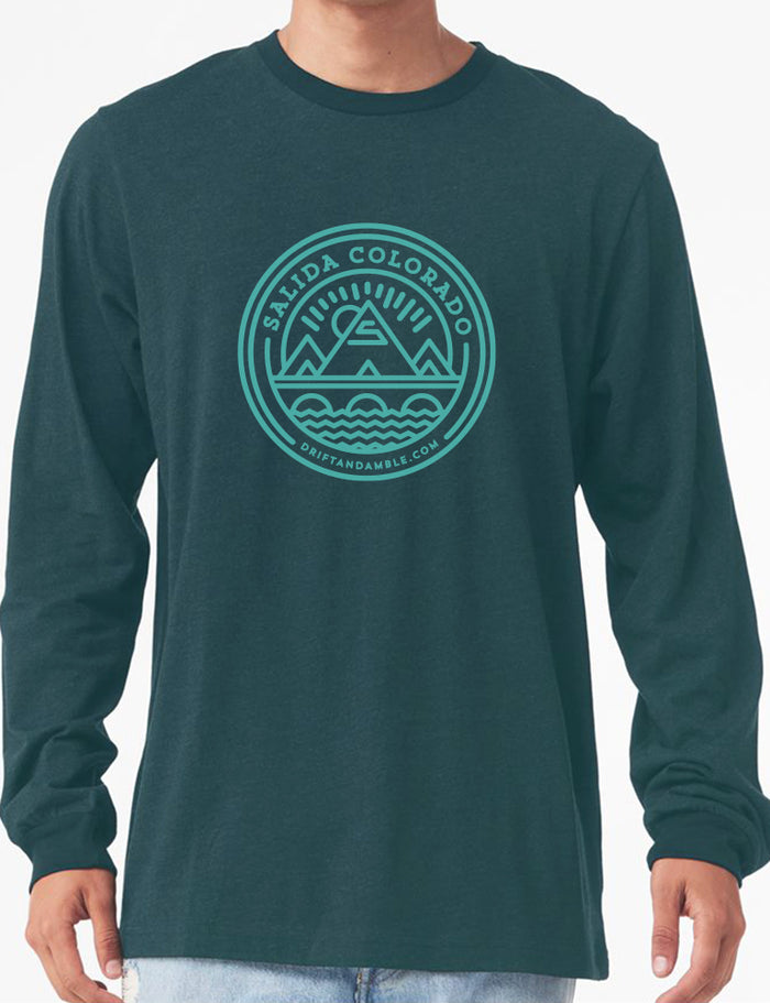 Unisex Salida "S" Mountain Long Sleeve T-shirt