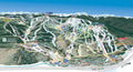 Vail Ski Trail Map, Colorado