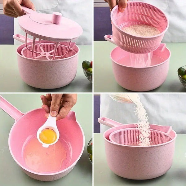 Vegetables Dryer Salad Spinner Fruits Basket