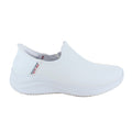 Vit slip-in sko i skinn från Skechers