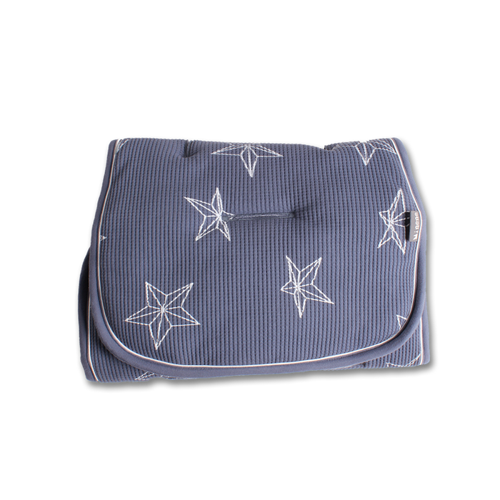 Waffle Navy Blue Gift Set