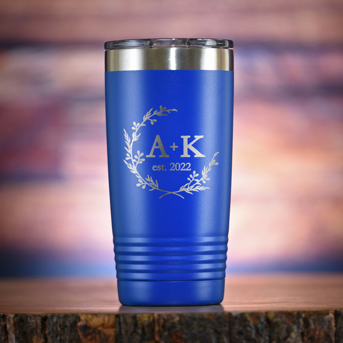 Wedding Favor Travel Tumbler Gift