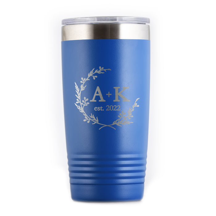 Wedding Favor Travel Tumbler Gift