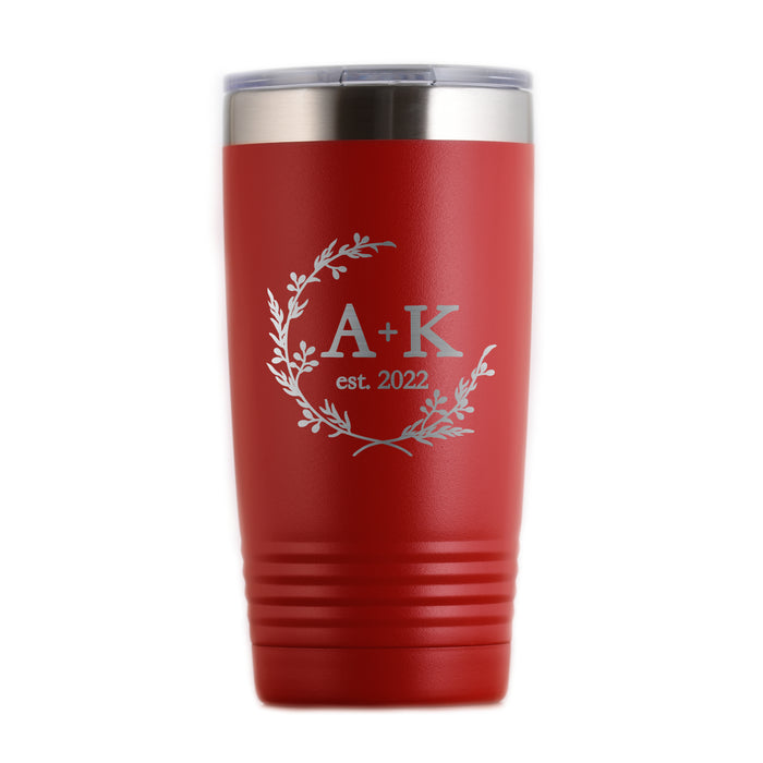Wedding Favor Travel Tumbler Gift
