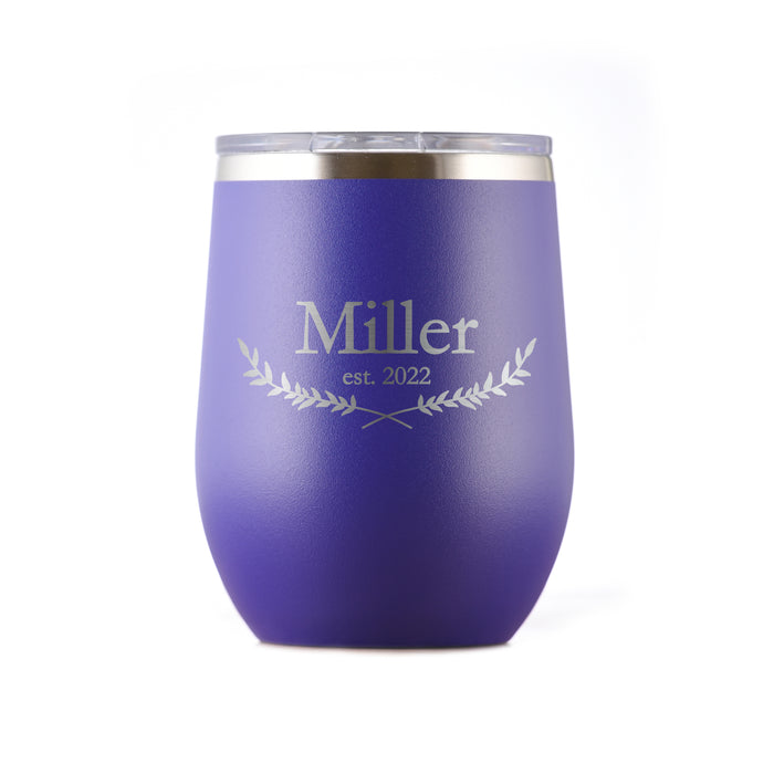Wedding Favor, Wine Tumbler Gift