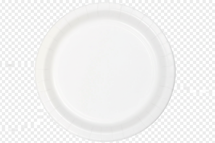 White Paper Plate 9inch