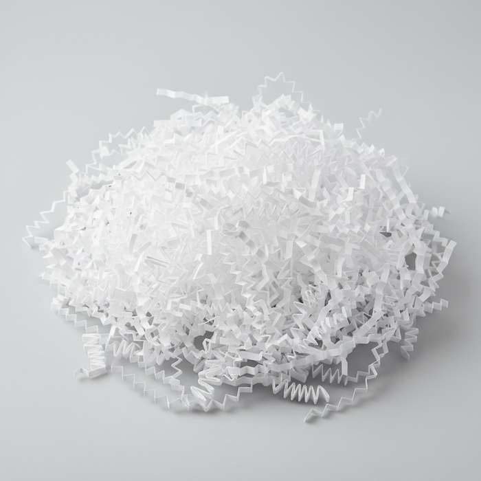 White Shredded Paper - Gift Basket Filler